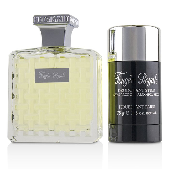 Houbigant Paris Fougere Royale Coffret: Eau De Parfum Spray 100m/3.3oz + Deodorant Stick 75g/2.6oz 2pcsProduct Thumbnail