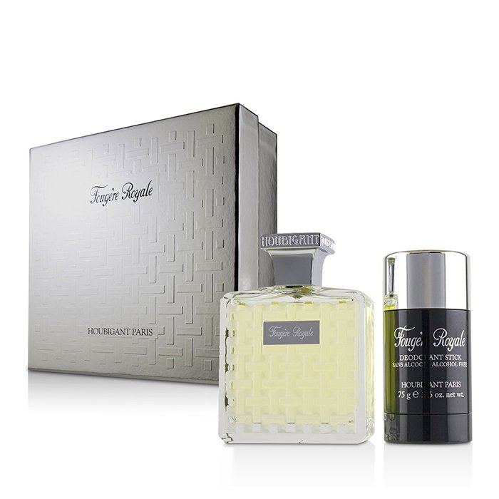 Houbigant Paris Fougere Royale Coffret: Eau De Parfum Spray 100m/3.3oz + Deodorant Stick 75g/2.6oz 2pcsProduct Thumbnail