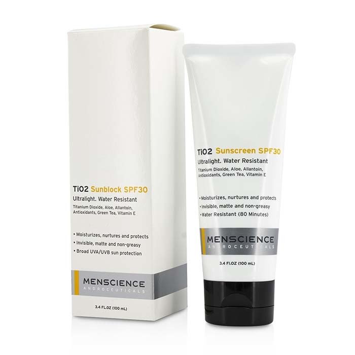 Menscience TiO2 Sun Block SPF 30 Waterproof 100ml/3.4ozProduct Thumbnail