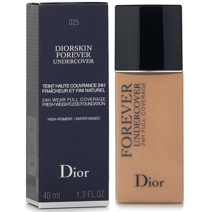 Christian Dior Diorskin Forever Undercover 24H Wear Full Coverage Water Based Foundation פאונדיישן על בסיס מים לכיסוי מלא 40ml/1.3ozProduct Thumbnail