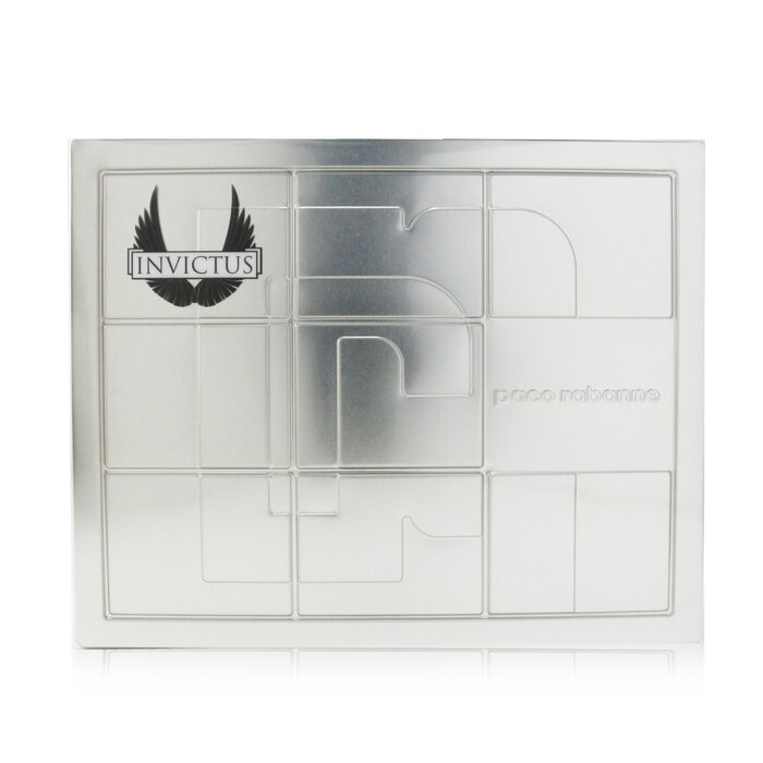 Paco Rabanne Invictus Coffret: Eau De Toilette Spray 100ml/3.4oz + All Over Shampoo 100ml/3.4oz + Eau De Toilette Spray 10ml/0.34oz 3pcsProduct Thumbnail