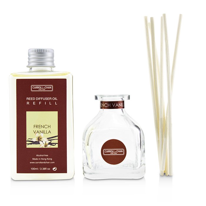 Carroll & Chan 卡羅爾與陳 擴香瓶-法國香草(含擴香棒) Reed Diffuser - French Vanilla 100ml/3.38ozProduct Thumbnail