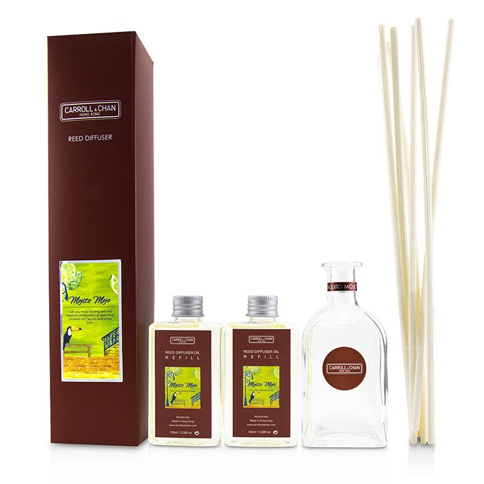 Carroll & Chan 卡羅爾與陳 擴香瓶-莫希托(含擴香棒) Reed Diffuser -Mojito Mojo 200ml/6.76ozProduct Thumbnail