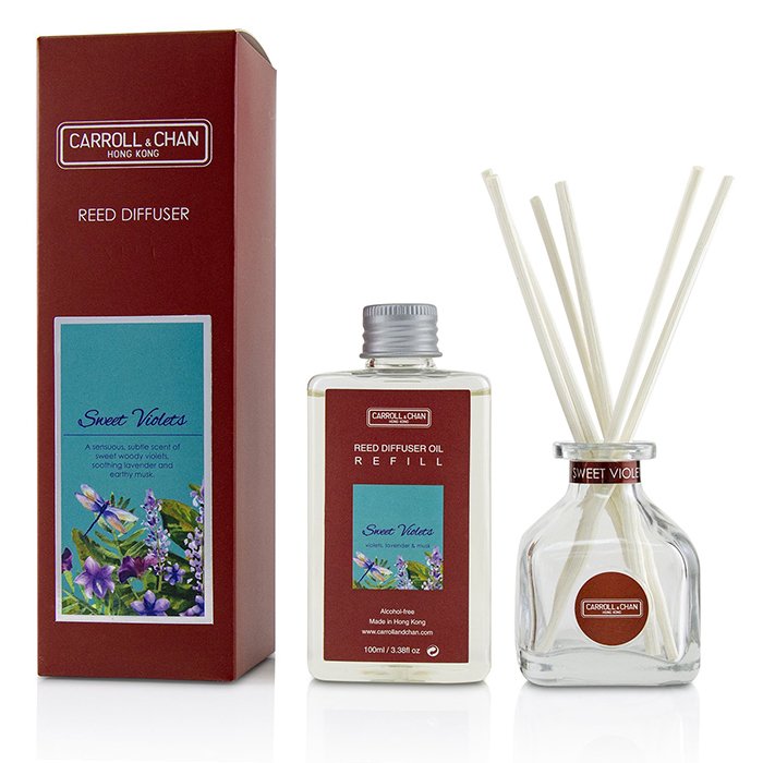 Carroll & Chan Reed Diffuser - Sweet Violets 100ml/3.38ozProduct Thumbnail