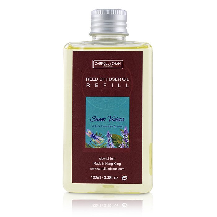 Carroll & Chan 卡羅爾與陳 擴香瓶補充罐-甜紫羅蘭 Reed Diffuser Refill - Sweet Violets 100ml/3.38ozProduct Thumbnail