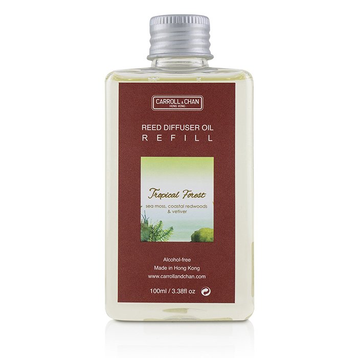 Carroll & Chan 卡羅爾與陳 擴香瓶補充罐-熱帶雨林 Reed Diffuser Refill- Tropical Forest 100ml/3.38ozProduct Thumbnail