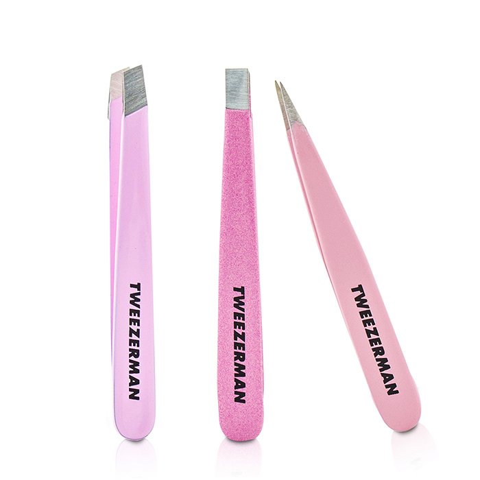 Tweezerman Micro Mini Tweezer Set (Studio Collection) 3pcs+1caseProduct Thumbnail