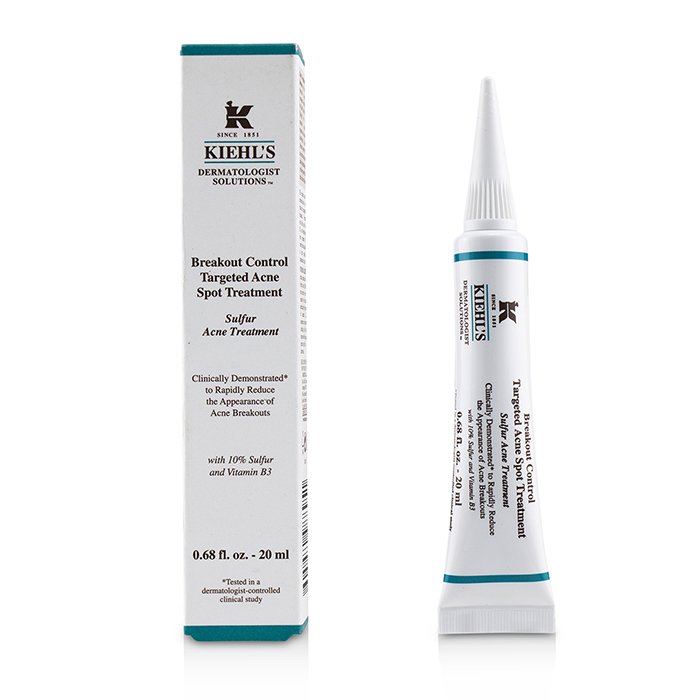 Kiehl's Dermatologist Solutions Breakout Control Targeted Acne Spot Treatment - Sulfur Acne Treatment 20ml/0.68ozProduct Thumbnail