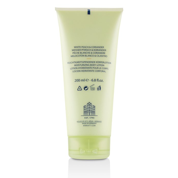 4711 Acqua Colonia White Peach & Coriander Moisturizing Body Lotion 200ml/6.8ozProduct Thumbnail