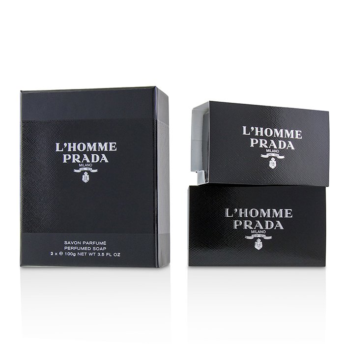 Prada L'Homme Perfumed Soap 2x100g/3.5ozProduct Thumbnail
