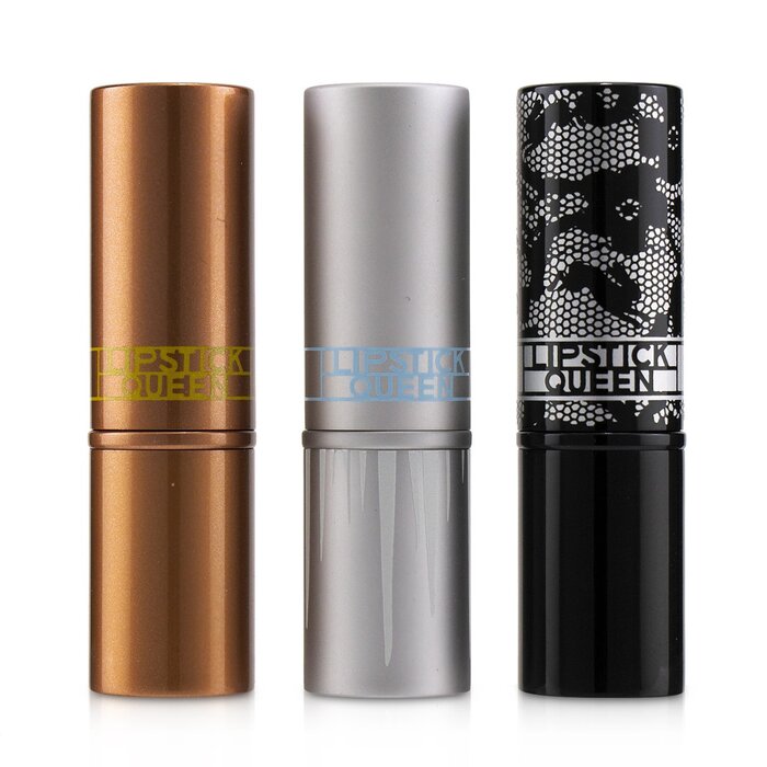 Lipstick Queen Sugar Spice & All Things Nice Lipstick Set : (1x Ice Queen, 1x Queen Bee, 1x Black Lace Rabbit) 3x3.5g/0.12ozProduct Thumbnail