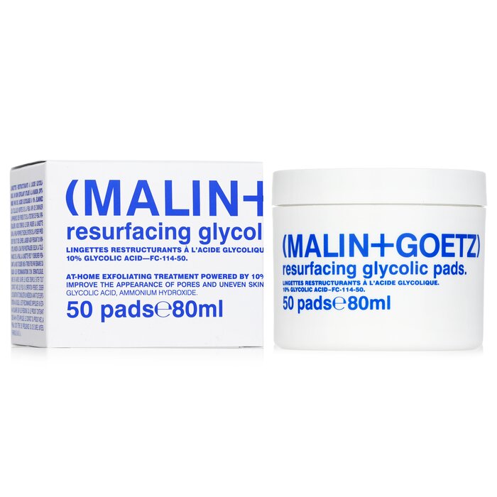 MALIN+GOETZ Resurfacing Glykolové podložky 50padsProduct Thumbnail