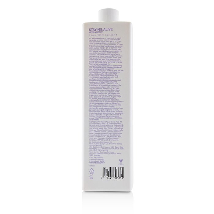 Kevin.Murphy Staying.Alive Tratamiento Sin Enjuague (Empaque Ligeramente Defectuoso) 1000ml/33.6ozProduct Thumbnail