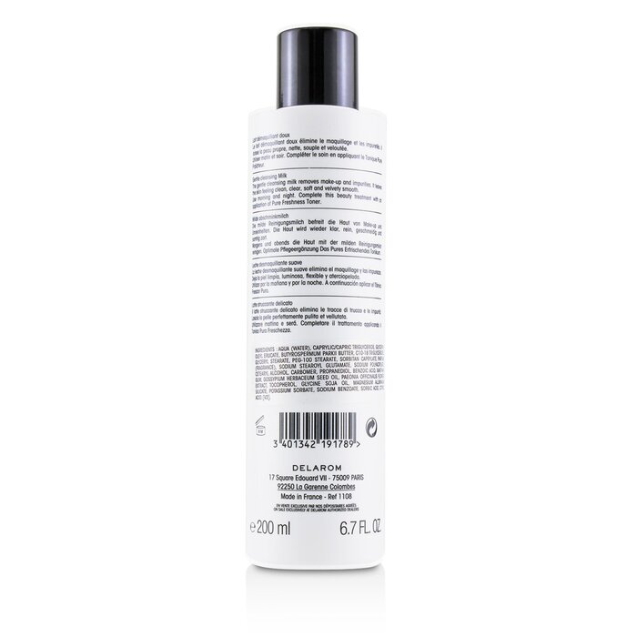 DELAROM Gentle Cleansing Milk - For Normal to Sensitive Skin 200ml/6.7ozProduct Thumbnail