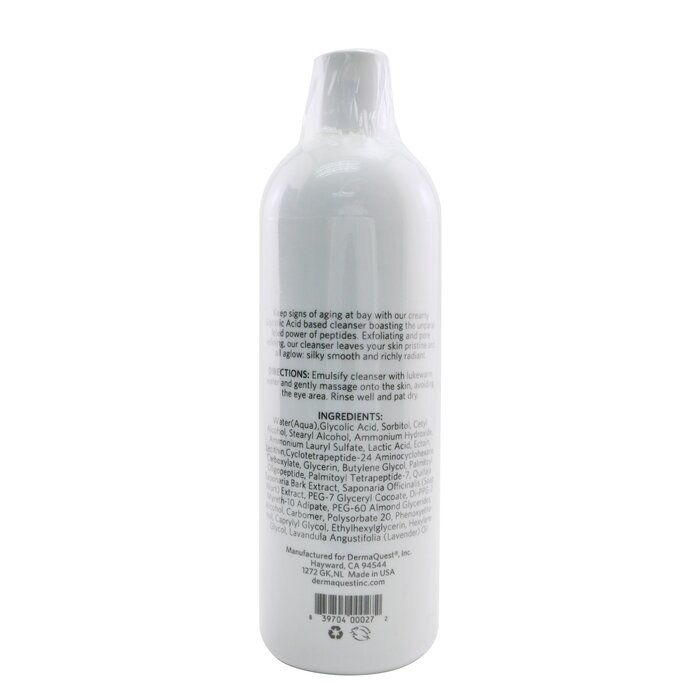 DermaQuest Peptide Vitality Peptide Glyco Cleanser (Salon Size) 453.6g/16ozProduct Thumbnail