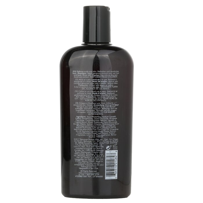 American Crew Men 3-IN-1 Tea Tree Shampoo, Conditioner and Body Wash 450ml/15.2ozProduct Thumbnail