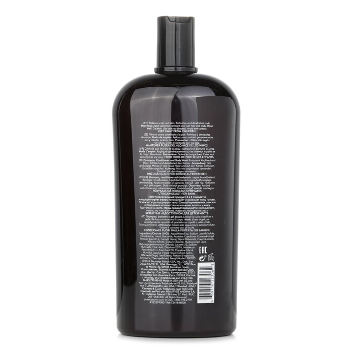 American Crew 美國隊員  3合1茶樹精華洗髮沐浴露 1000ml/33.8ozProduct Thumbnail