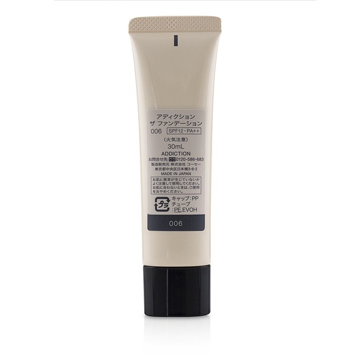 ADDICTION Podkład do twarzy z filtrem UV The Foundation SPF 12 30ml/1.1ozProduct Thumbnail