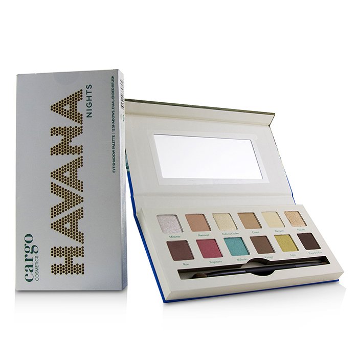 Cargo Paleta do makijażu Havana Nights Eye Shadow Palette (12x Eyeshadow, 1x Dual End Brush) 12x0.8g/0.03ozProduct Thumbnail