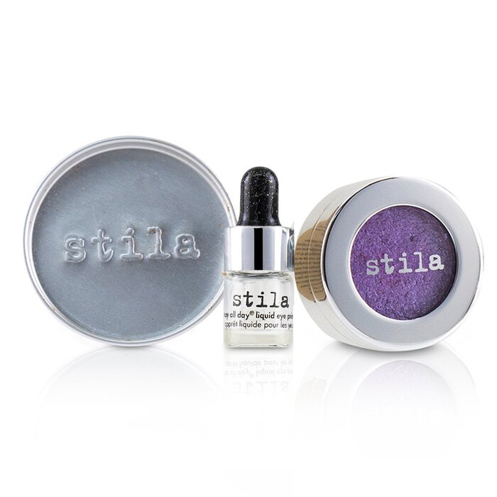 Stila Magnificent Metals Foil Finish Eye Shadow With Mini Stay All Day Liquid Eye Primer  2pcsProduct Thumbnail