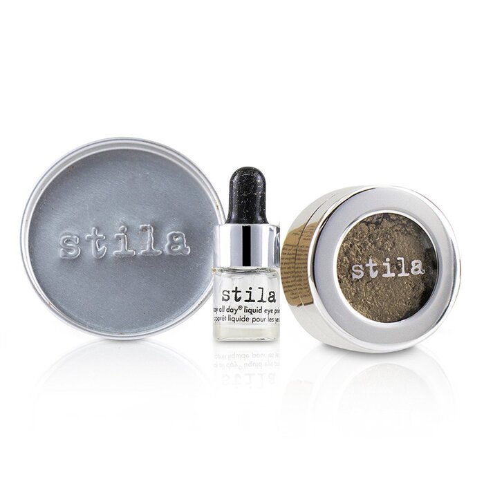 Stila Magnificent Metals Foil Finish Eye Shadow With Mini Stay All Day Liquid Eye Primer צללית עם מיני פרימר 2pcsProduct Thumbnail