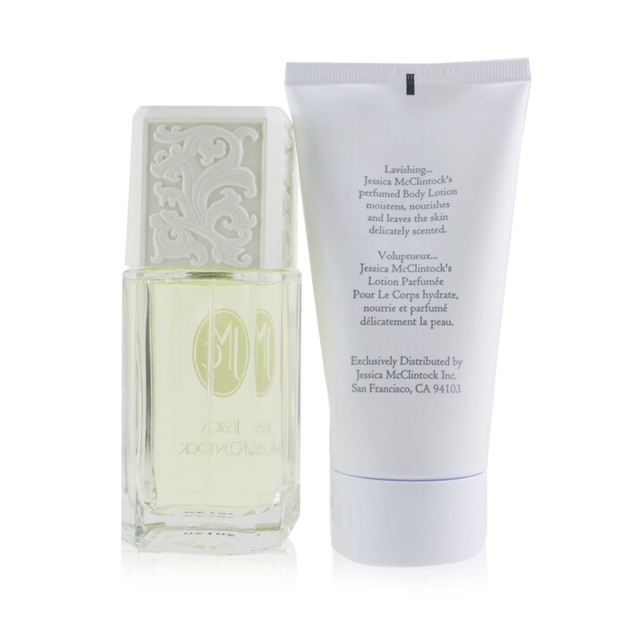 Jessica McClintock Jessica McClintock Coffret: Eau De Parfum Spray 100ml/3.4oz + Perfumed Body Lotion 148ml/5oz 2pcsProduct Thumbnail