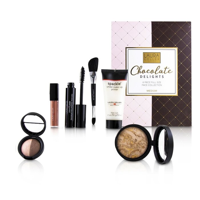 Laura Geller Chocolate Delights 6 Piece Full Size Face Collection 6pcsProduct Thumbnail