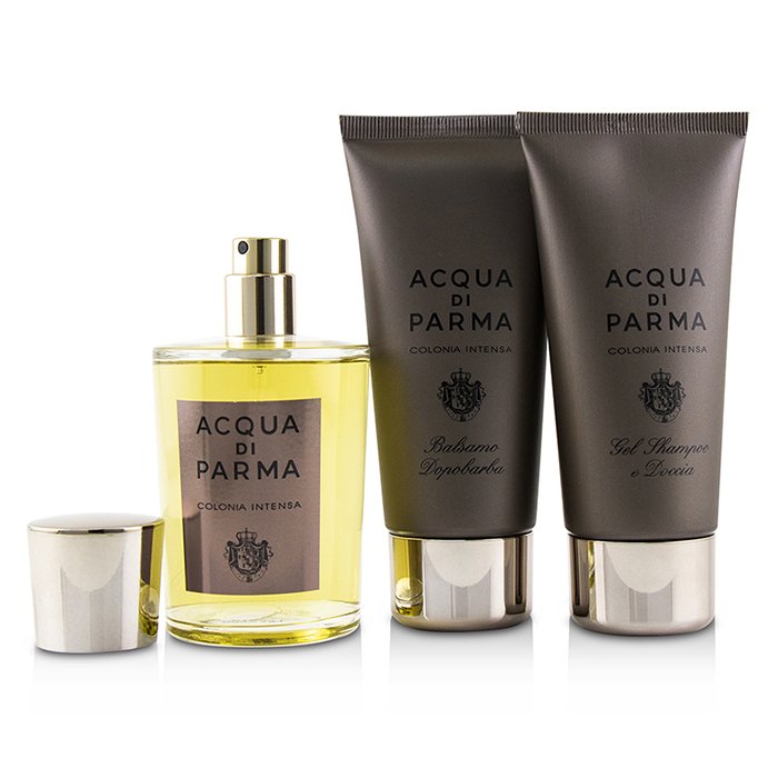 Acqua Di Parma 帕爾瑪之水 Colonia Intensa Coffret: Eau De Cologne Spray 100ml/3.4oz + Hair And Shower Gel 75ml/2.5oz + After Shave Balm 75 ml/2.5oz 3pcsProduct Thumbnail