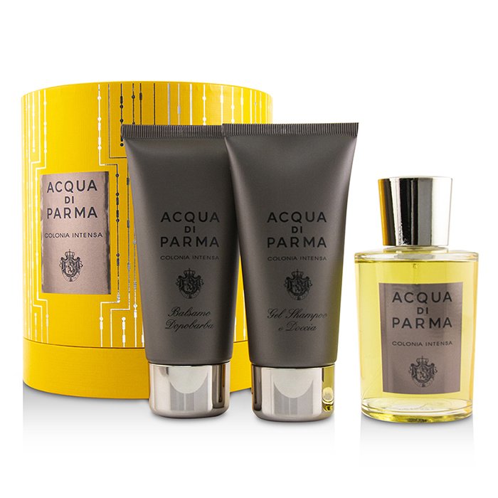 Acqua Di Parma 帕爾瑪之水 Colonia Intensa Coffret: Eau De Cologne Spray 100ml/3.4oz + Hair And Shower Gel 75ml/2.5oz + After Shave Balm 75 ml/2.5oz 3pcsProduct Thumbnail