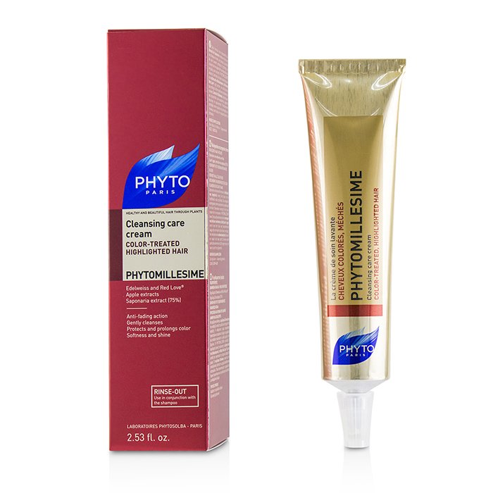 Phyto Phytomillesime Очищающий Крем (для Окрашенных, Мелированных Волос) 75ml/2.5ozProduct Thumbnail