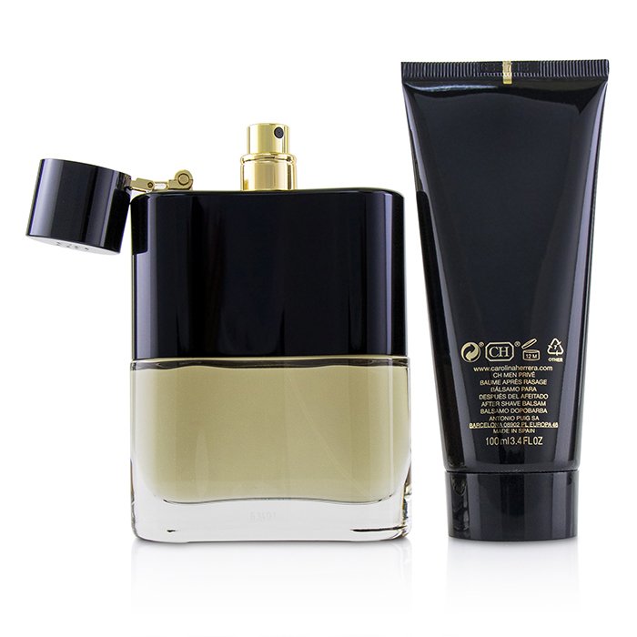 Carolina Herrera CH Prive Coffret: Eau De Toilette Spray 100ml/3.4oz + After Shave Balm 100ml/3.4oz 2pcsProduct Thumbnail