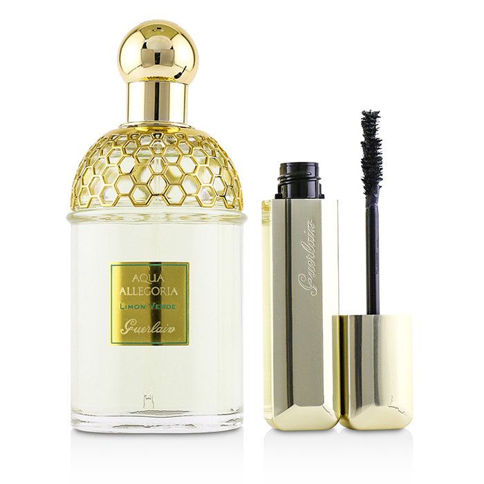 Guerlain Aqua Allegoria Limon Verde Coffret: Eau De Toilette Spray 125ml/4.2oz + Cils D'Enfer Maxi Lash Volume Creating-Curl Sculpting Mascara 01 Noir 8.5ml/0.28oz 2pcsProduct Thumbnail