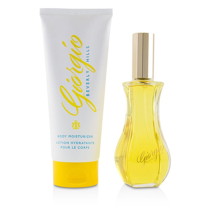 Giorgio Beverly Hills 比佛利山莊 同名女香組合Giorgio Coffret:淡香水90ml/3oz +身體滋潤乳200ml/6.8oz 2pcsProduct Thumbnail