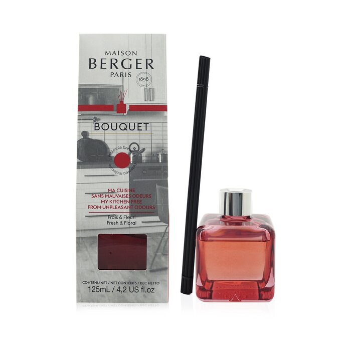 Lampe Berger (Maison Berger Paris) Functional Cube Scented Bouquet - My Kitchen Free from Unpleasant Odours (Fresh and Floral) 125ml/4.2ozProduct Thumbnail