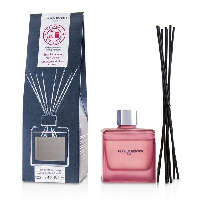 Lampe Berger (Maison Berger Paris) Functional Cube Scented Bouquet - Չեզոքացնում է խոհանոցի հոտերը (կանաչ և համեղ) 125ml/4.2ozProduct Thumbnail