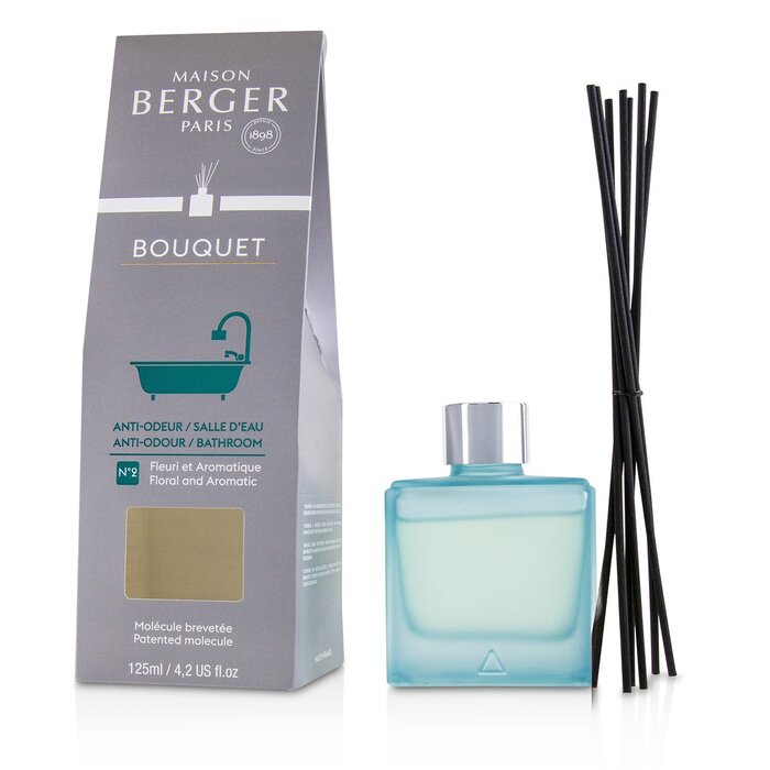 Lampe Berger (Maison Berger Paris) Functional Cube Scented Bouquet - Anti-Odour/ Bathroom N°2 (Floral and Aromatic) 125ml/4.2ozProduct Thumbnail