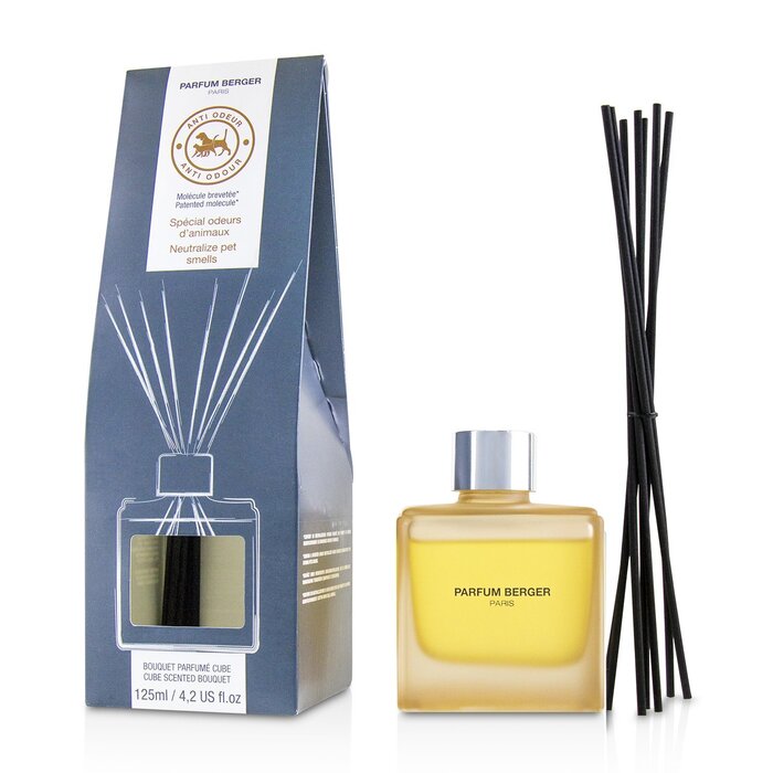 Lampe Berger (Maison Berger Paris) Functional Cube Scented Bouquet - Neutralize Pet Smells (Floral and Zesty) 125ml/4.2ozProduct Thumbnail