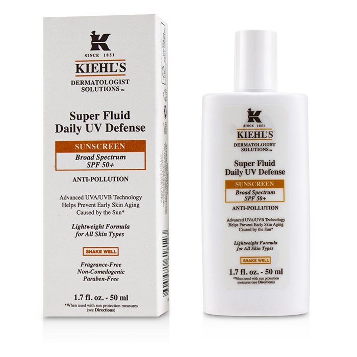 Kiehl's Dermatologist Solutions Super Fluid UV Defense Sunscreen SPF 50+ - For All Skin Types 50ml/1.7ozProduct Thumbnail