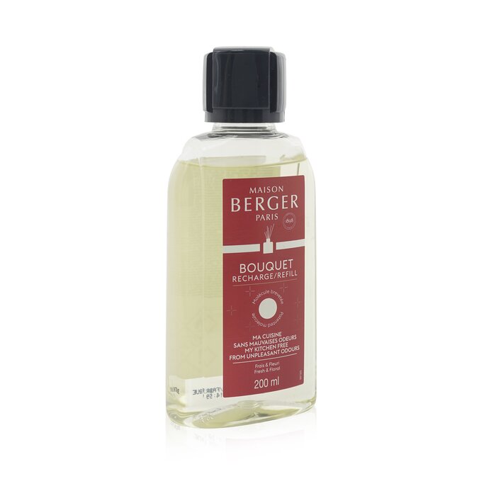 Lampe Berger (Maison Berger Paris) Functional Bouquet Refill - My Kitchen Free from Unpleasant Odours (Fresh & Floral) 200mlProduct Thumbnail