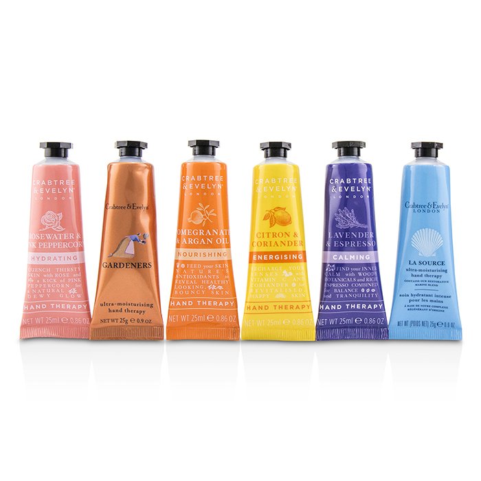 Crabtree & Evelyn The Six Pistols Hand Therapy Explorer Set 6x25ml/0.86ozProduct Thumbnail