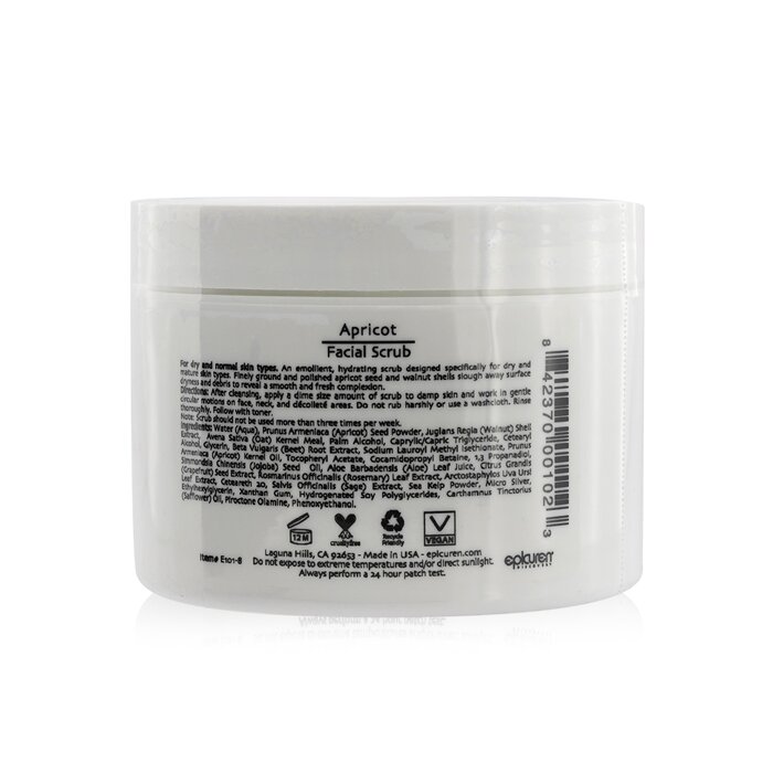 Epicuren Apricot Facial Scrub - For All Skin Types, except Acneic & Rosacea (Salon Size) 250ml/8ozProduct Thumbnail