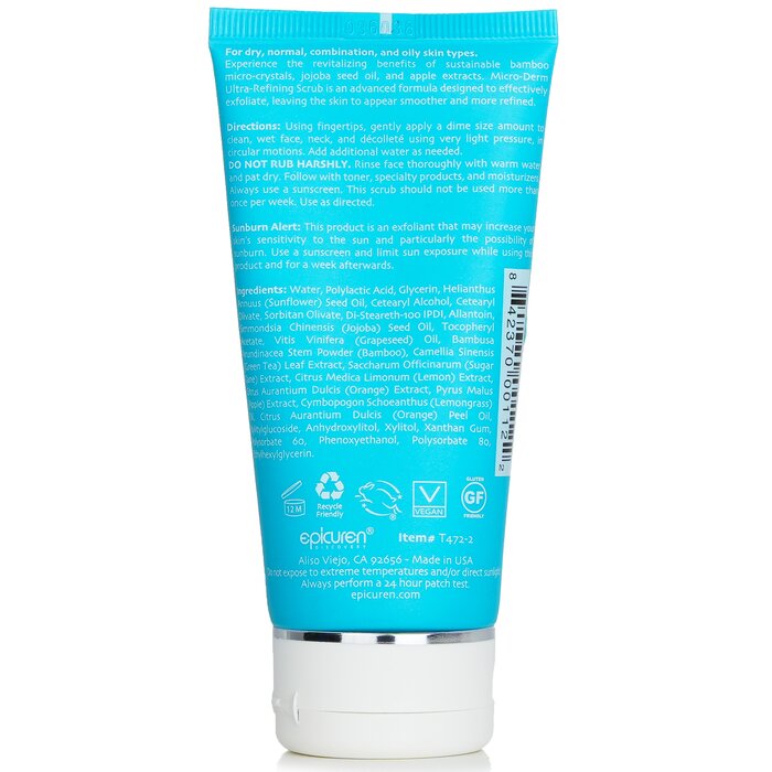 Epicuren Micro-Derm Ultra-Refining Scrub - For Dry, Normal, Combination & Oily Skin Types  74ml/2.5ozProduct Thumbnail
