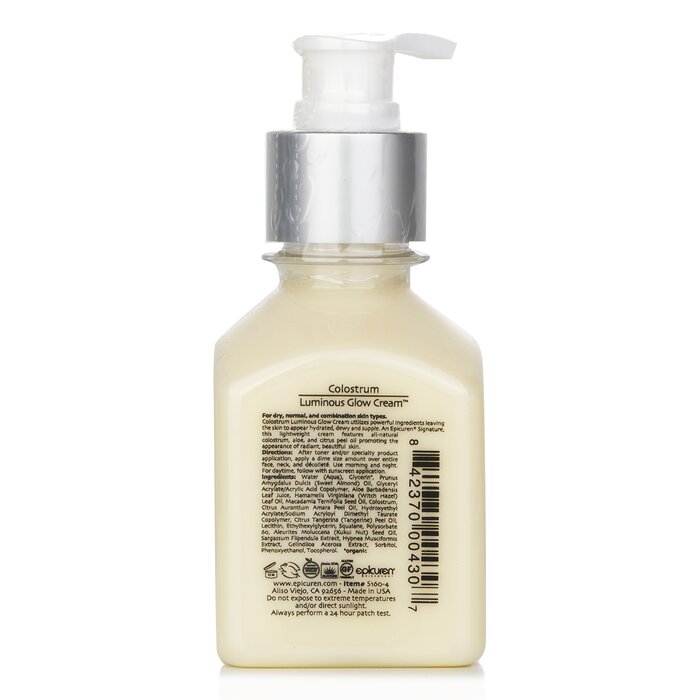Epicuren Colostrum Luminous Glow Cream - For Dry, Normal & Combination Skin Types 118ml/4ozProduct Thumbnail