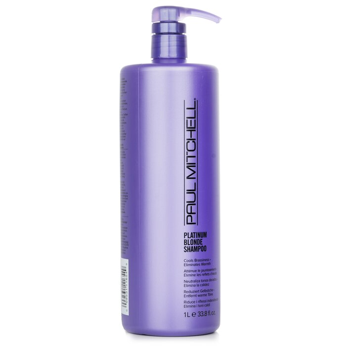 Paul Mitchell Platinum Blonde Shampoo (Cools Brassiness - Eliminates Warmth)  1000ml/33.8ozProduct Thumbnail