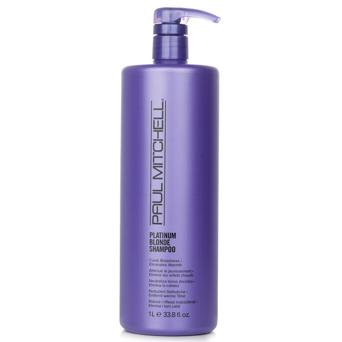 Paul Mitchell Platinum Blonde Shampoo (Cools Brassiness - Eliminates Warmth)  1000ml/33.8ozProduct Thumbnail