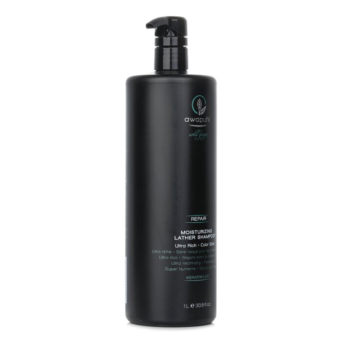 Paul Mitchell Awapuhi Wild Ginger Repair Moisturizing Lather Shampoo (Ultra Rich - Color Safe)  1000ml/33.8ozProduct Thumbnail