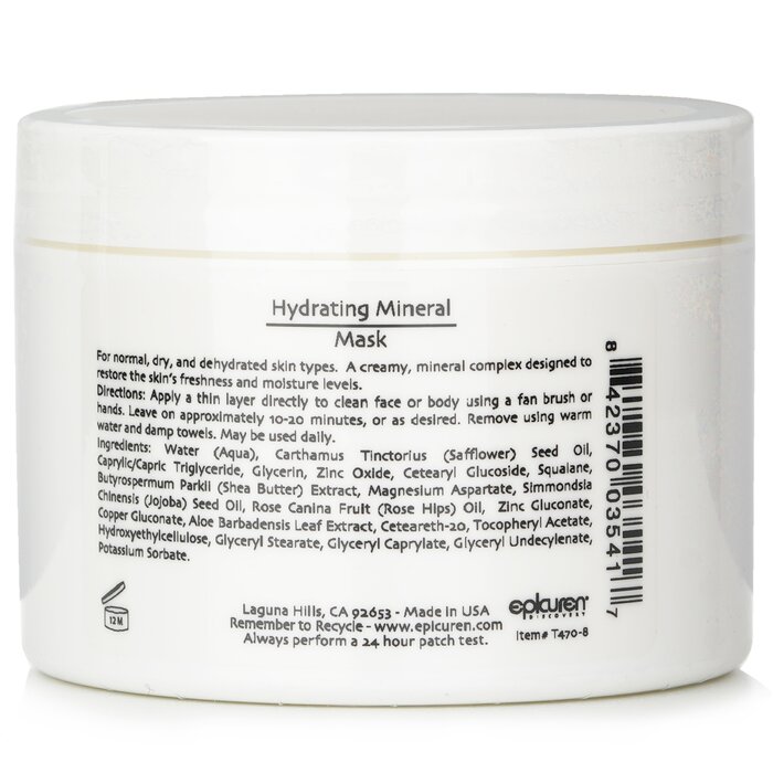 Epicuren Hydrating Mineral Mask - For Normal, Dry & Dehydrated Skin Types (Salon Size)  250ml/8ozProduct Thumbnail