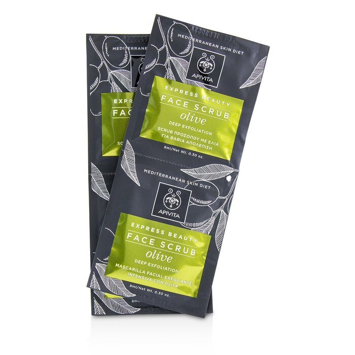 Apivita Express Beauty Face Scrub with Olive (Deep Exfoliation) 6x(2x8ml)Product Thumbnail