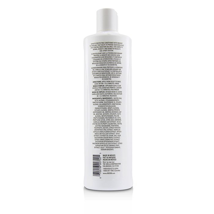 Nioxin Density System 1 Scalp Therapy Conditioner (Natural Hair, Light Thinning) 500ml/16.9ozProduct Thumbnail