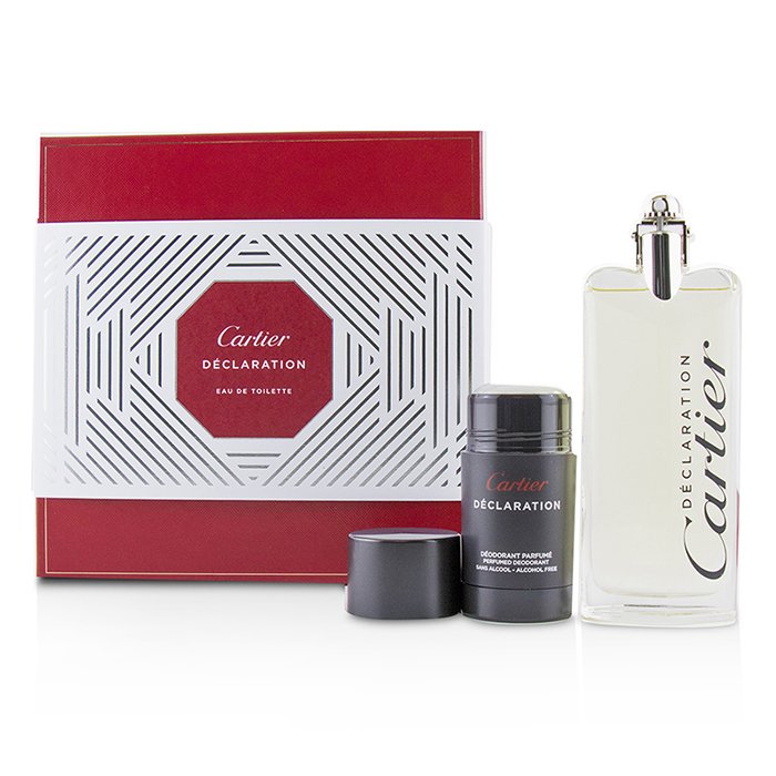 Cartier Declaration Coffret: Eau De Toilette Spray 100ml/3.3oz + Deodorant Stick (Alcohol Free) 75ml/2.5oz 2pcsProduct Thumbnail